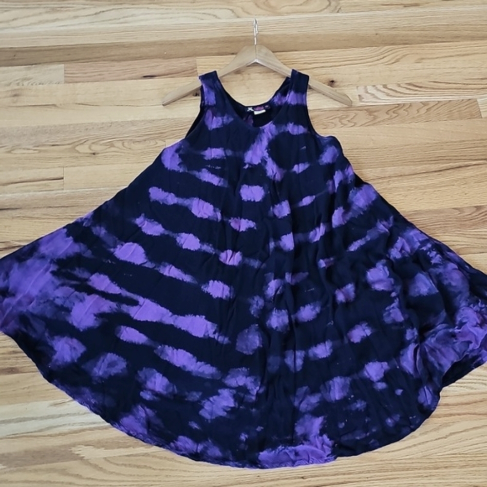 Tie Dye Purple dress